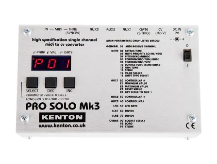 Kenton Pro Solo Mk3 MIDI to CV Converter