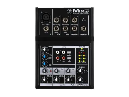 Mackie Mix5 5-Channel Mixer