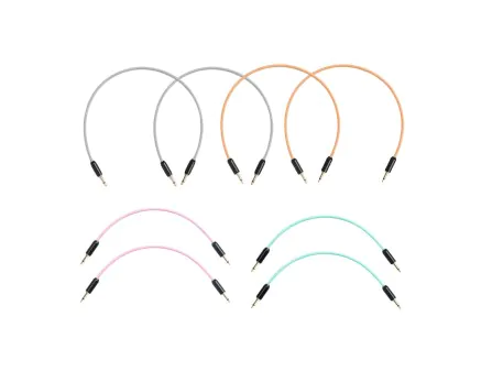 myVolts Candycords Halo Patch Cables Mix Pack 3 myVolts Candycords Halo Patch Cables Mix Pack 3
