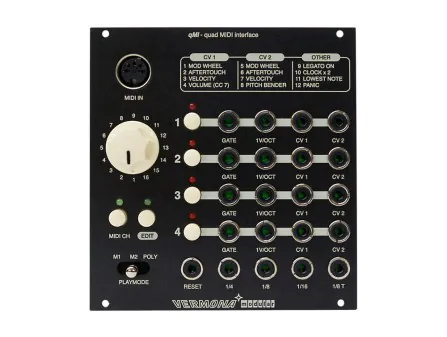 qMI V2 Quad MIDI Interface