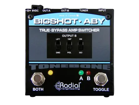 BigShot ABY True Bypass Switcher Pedal v2