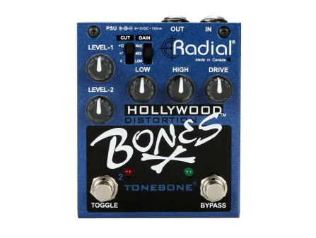 Bones Hollywood Dual Distortion Pedal