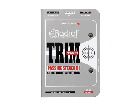 Trim-Two Stereo Direct Box