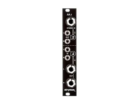 Strymon AA.1 Amplifier Attenuator, front view Strymon AA.1 Amplifier Attenuator, front view