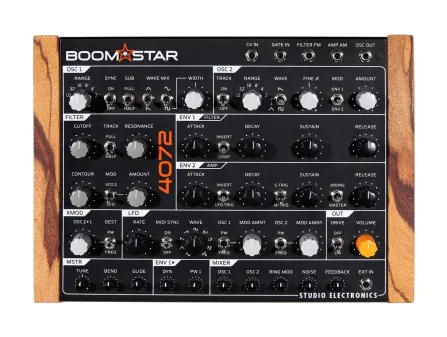 Boomstar 4072 Semi-Modular Analog Synthesizer Module