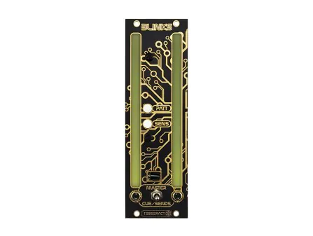 Tesseract Modular Blinks VU Meter