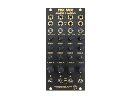 Tesseract Modular Tex Mix - 4 Mono Channels
