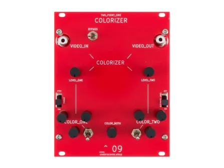 underscores two_point_one_colorizer Analog Video Effect (Eurorack) [USED]
