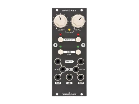twinVCAmp Dual VCA