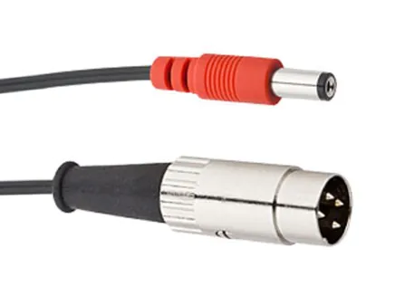 PAS4 2.5mm Straight Barrel to 4-Pin Din