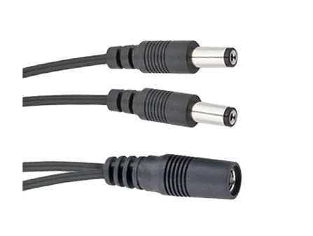 PPAY Voltage Doubler Adapter Dual 2.1mm Barrel to Female