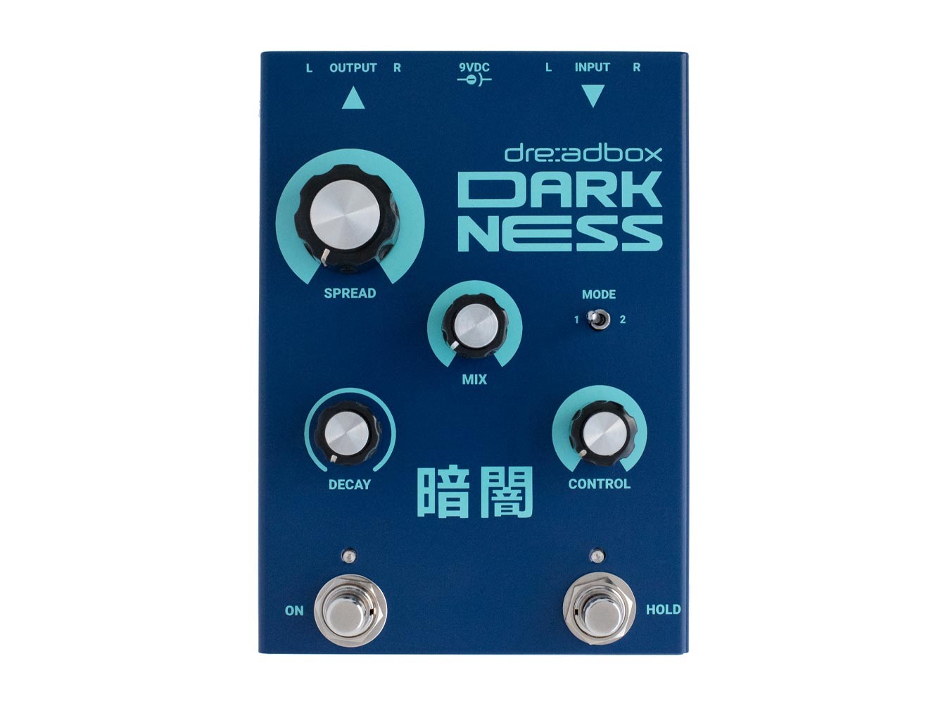 Dreadbox Darkness Stereo Reverb Pedal - Perfect Circuit
