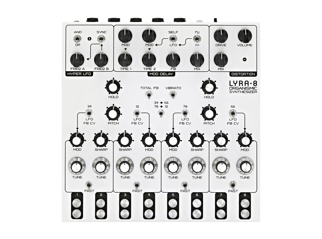 LYRA-8 Organismic Synth (for soundscapes, FXs, pads, complex