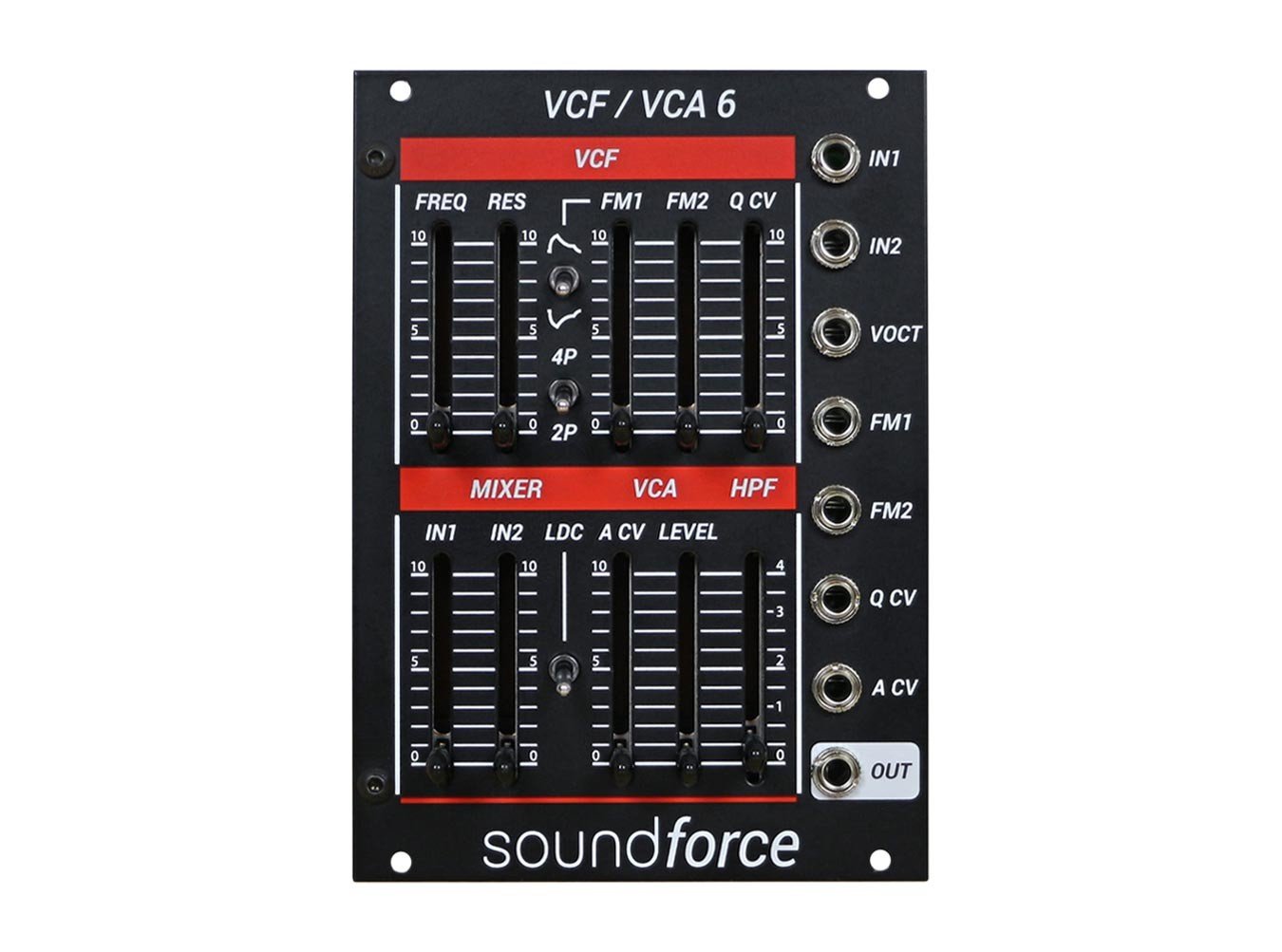 VCF/VCA 6 Juno-Style Filter + VCA