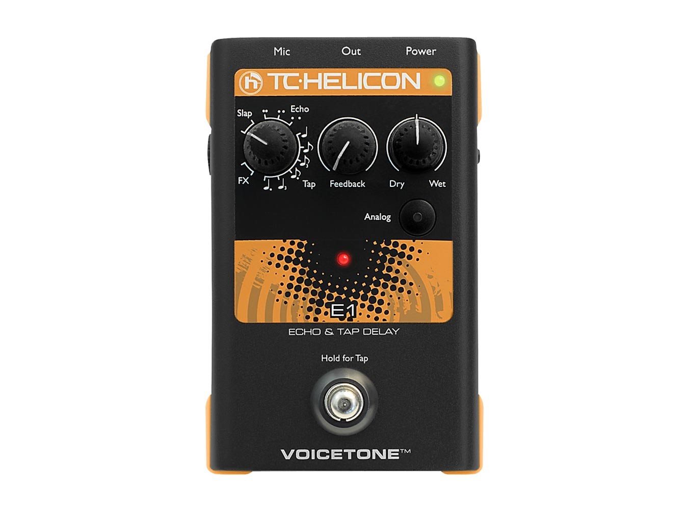 TC Helicon VoiceTone E1 Vocal Echo and Delay - Perfect Circuit