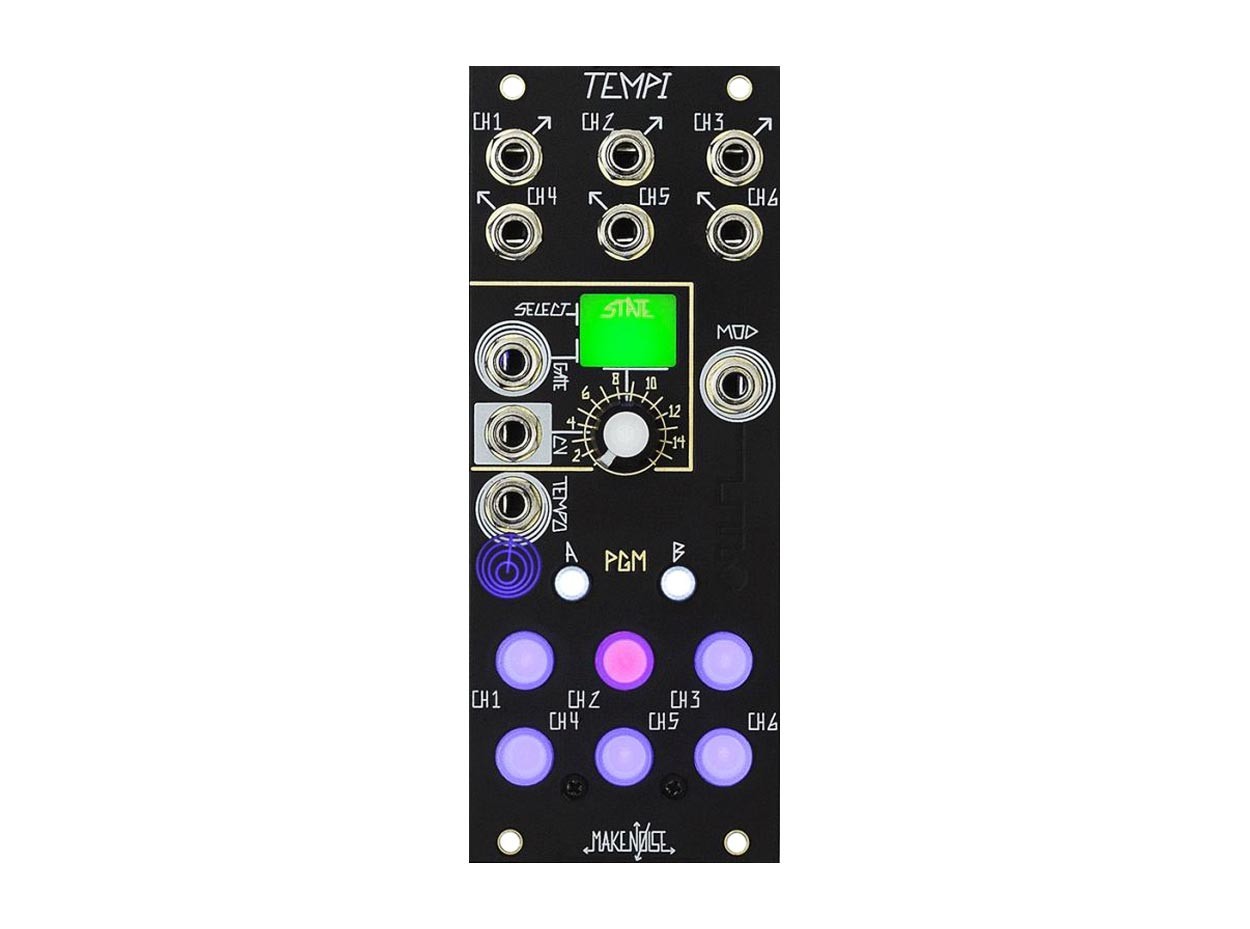 Make Noise Tempi 6CH Time Shifting Clock - Perfect Circuit