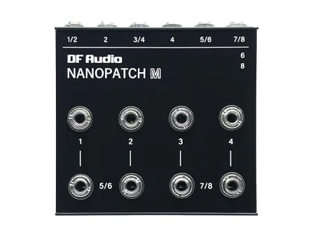 DF Audio Nanopatch M Desktop Patchbay