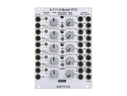 Doepfer A-141 VCADSRモジュラーシンセサイザー A-141-4 Quad Poly VCADSR - A-100 Eurorack Modular Synthesizer