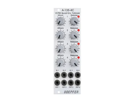 Doepfer A-135-4C Quad Envelope Follower