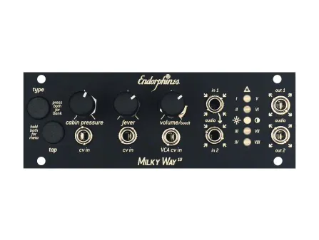 鍵盤楽器 ENDORPHIN.ES COCKPIT 1U Black Endorphin.es Cockpit 1U