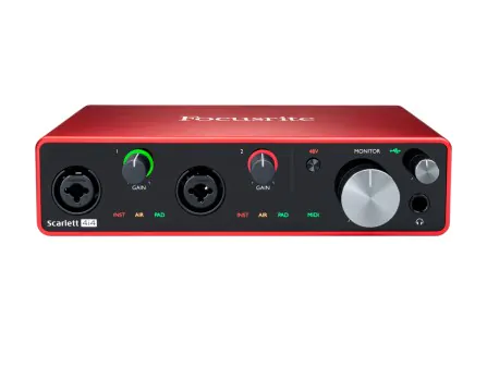 Focusrite Scarlett 4i4 3rd Gen Audio Interface