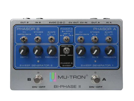 Mu-Tron Bi-Phase II Dual Phase Shifter Pedal