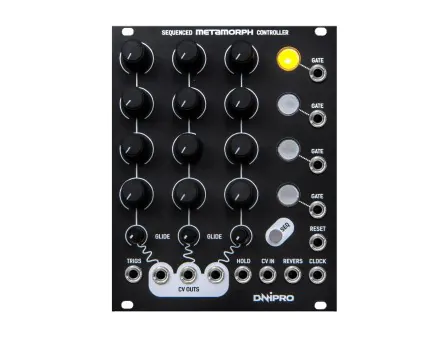 鍵盤楽器 DNIPRO Modular DOT Dnipro Modular Dot Trigger Sequencer (Black)