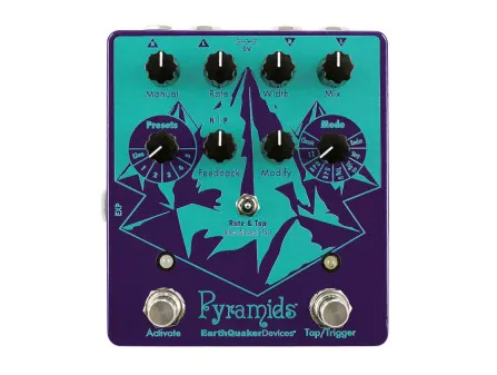 EarthQuaker Devices Pyramids, front view