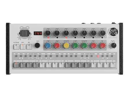 Bullfrog Drums Sample-Based Drum Machine