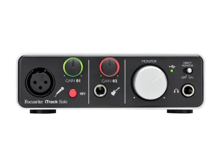 Focusrite iTrack Solo iOS Interface - Lightning