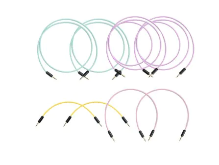 myVolts Candycords Halo Patch Cables Mix Pack 2