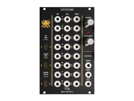 Tiptop Audio OCTOGAIN Eight-Voice Polyphonic VCA
