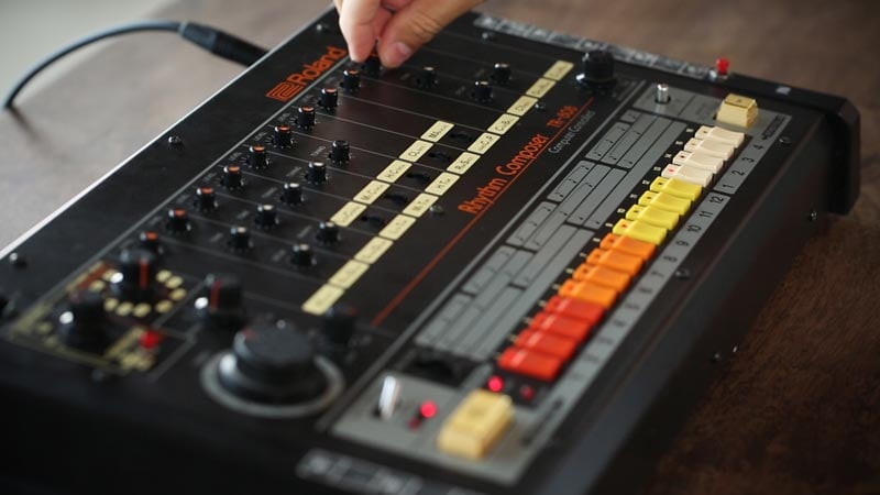 Tuneable and customizable drums set the TR-808 apart.