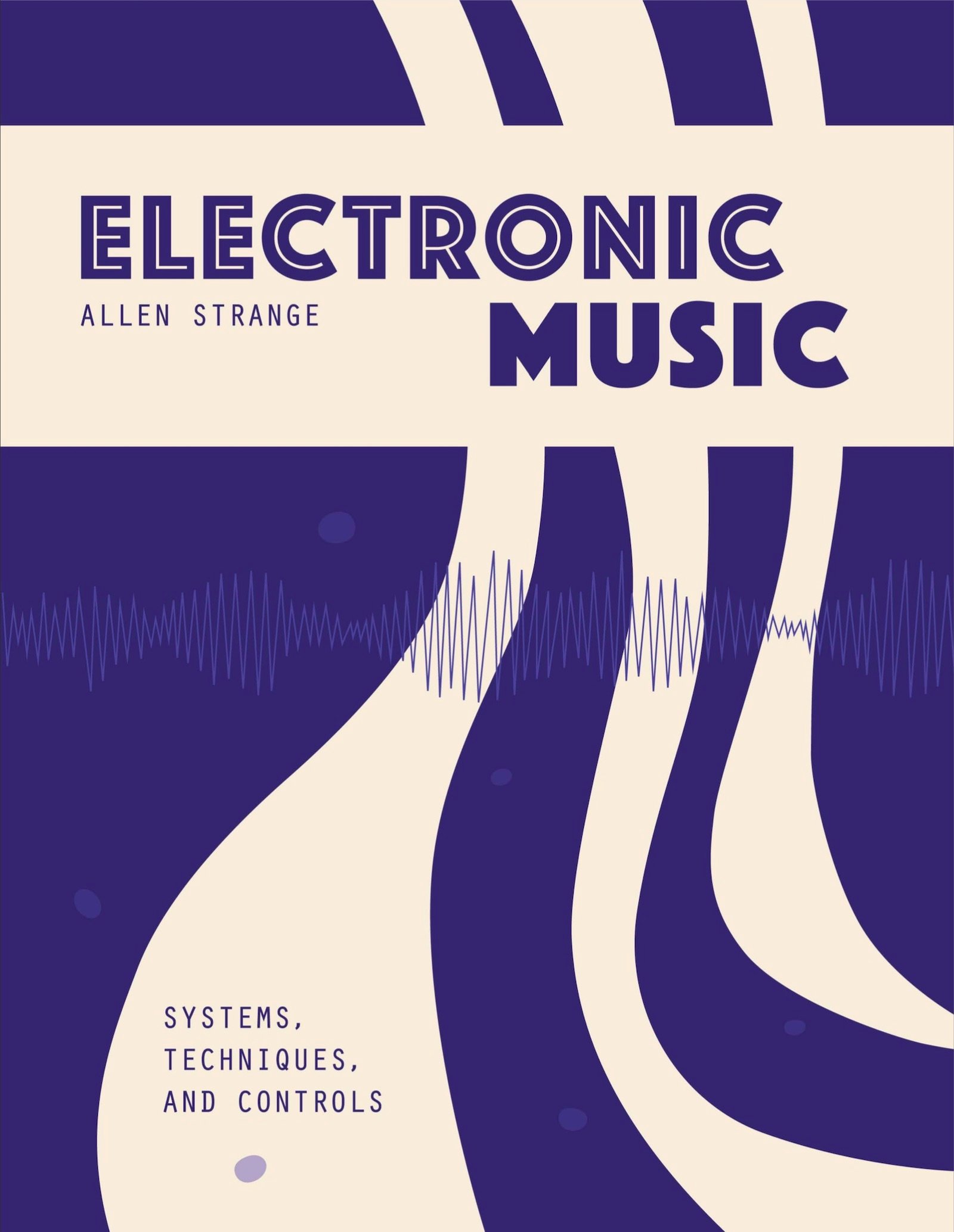 The cover of the third edition of Electronic Music, created by Allen Strange's daughter Erin Strange