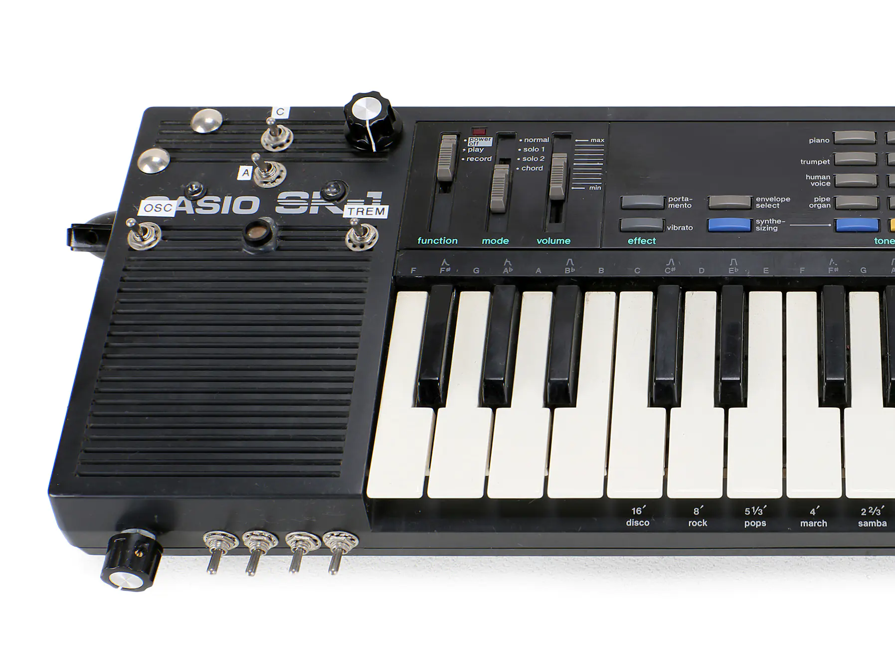 Legacy of the Casio SK-1 Sampling Keyboard