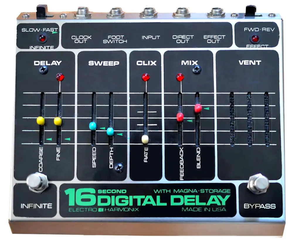 Echoes In Time: Electro-Harmonix 16 Second Digital Delay