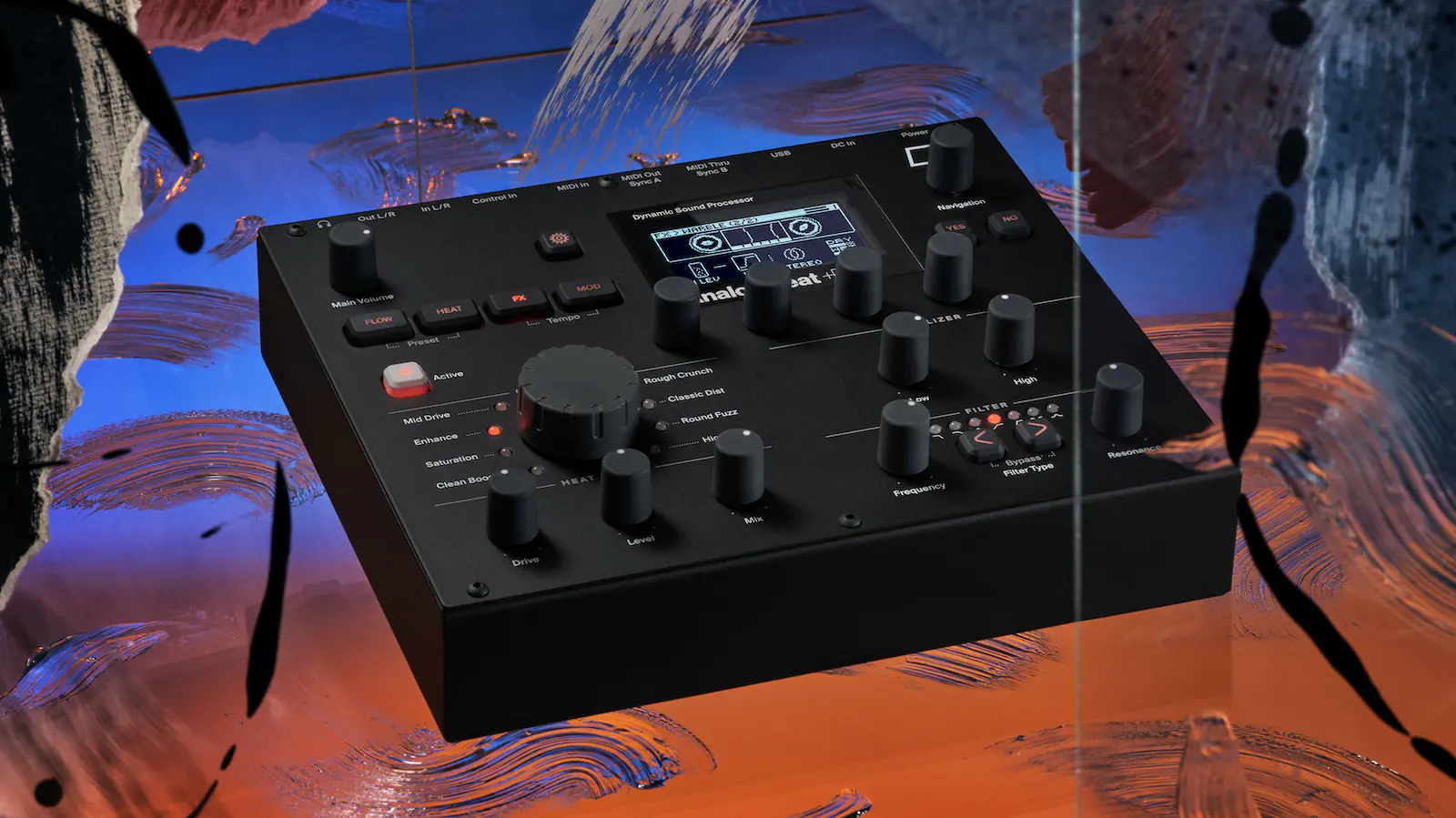 配信機器・PA機器・レコーディング機器 Elektron Analog Heat MKII Elektron Analog Heat MKII Stereo Multi Effects Processor– Retro