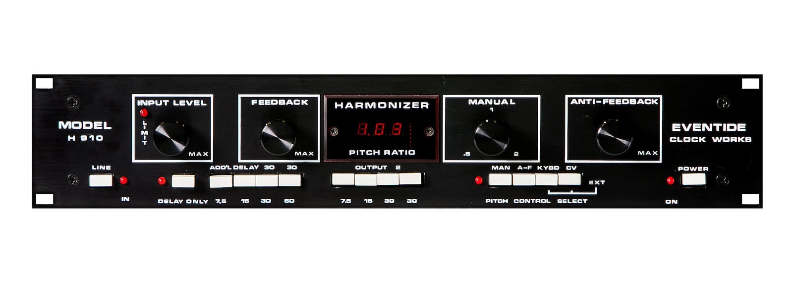 The original Harmonizer: Eventide's H910 (image courtesy of Eventide)