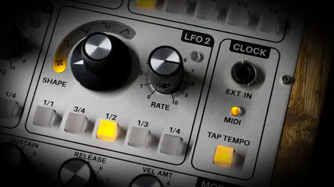 Detail of Implexus's LFO section