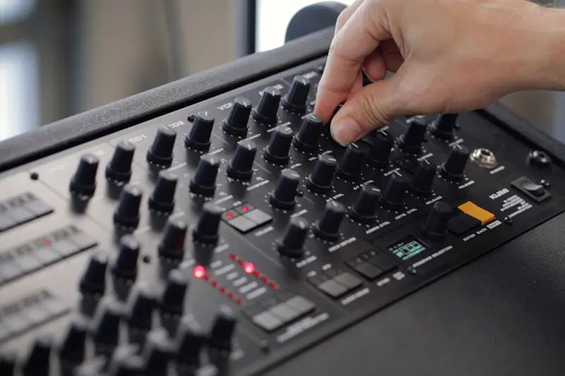 Black Corp's Kijimi, an MPE-enabled polyphonic analog synth.
