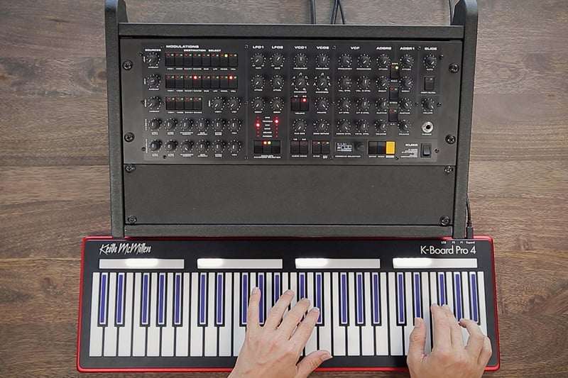Black Corporation's Kijimi controlled by Keith McMillen's K-Board Pro 4