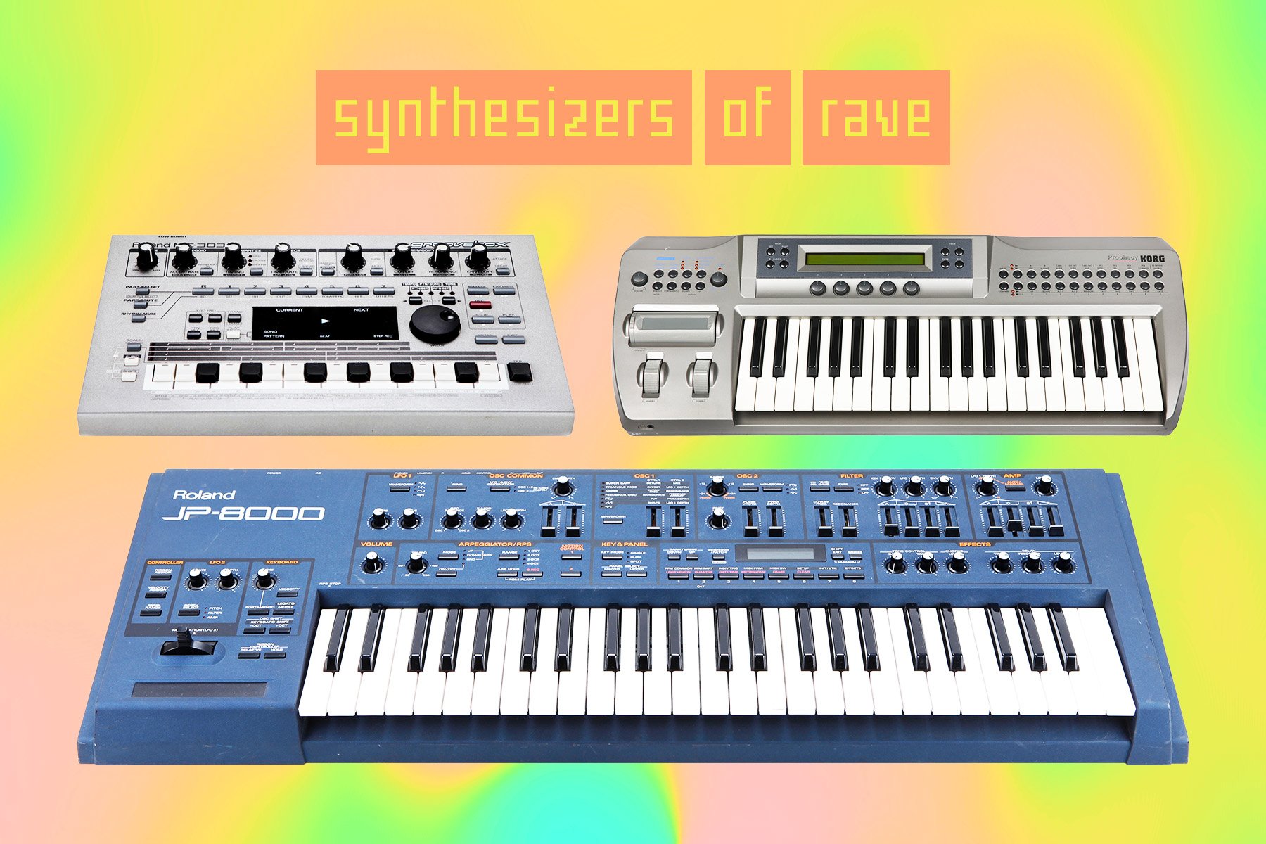 Hoovers, Grooveboxes, and ROMplers: the Synthesizers of Rave