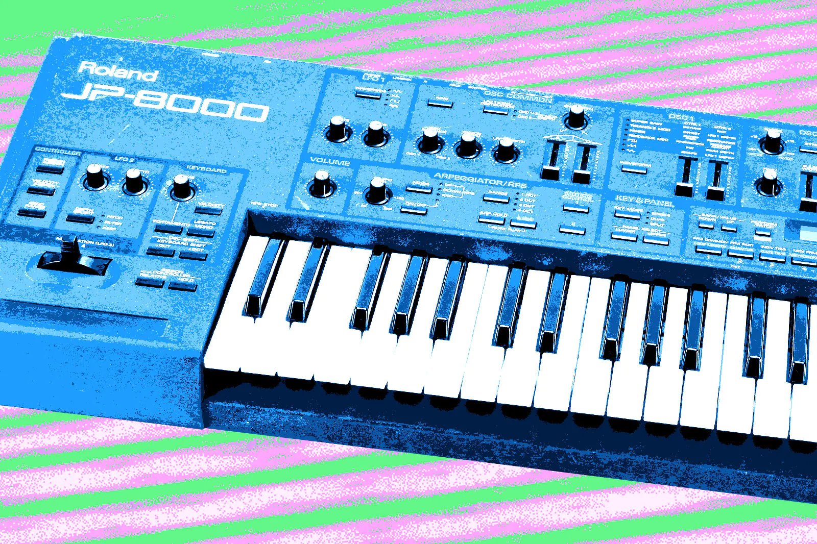 【未使用品】NAKAJIMA ALL 8000 タイプライター ROLAND Roland JP-8000 49-Key Synthesizer | Reverb
