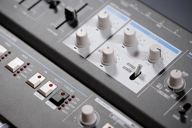 The DDS oscillator section on the UDO Super 6