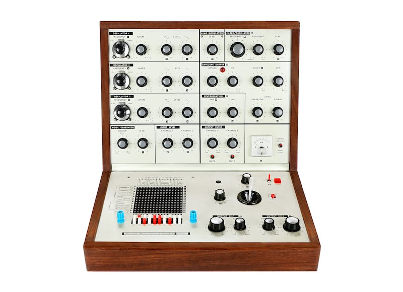 EMS's VCS3—a much-loved early attempt at building a small, self-contained synthesizer