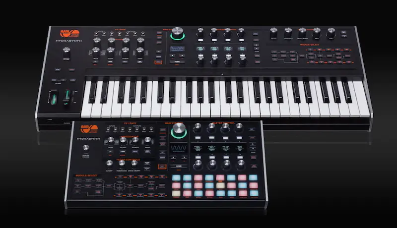 The Hydrasynth Desktop and Keyboard