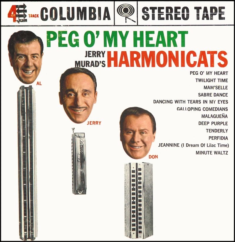 The pioneering album by Harmonicats: Peg O' My Heart