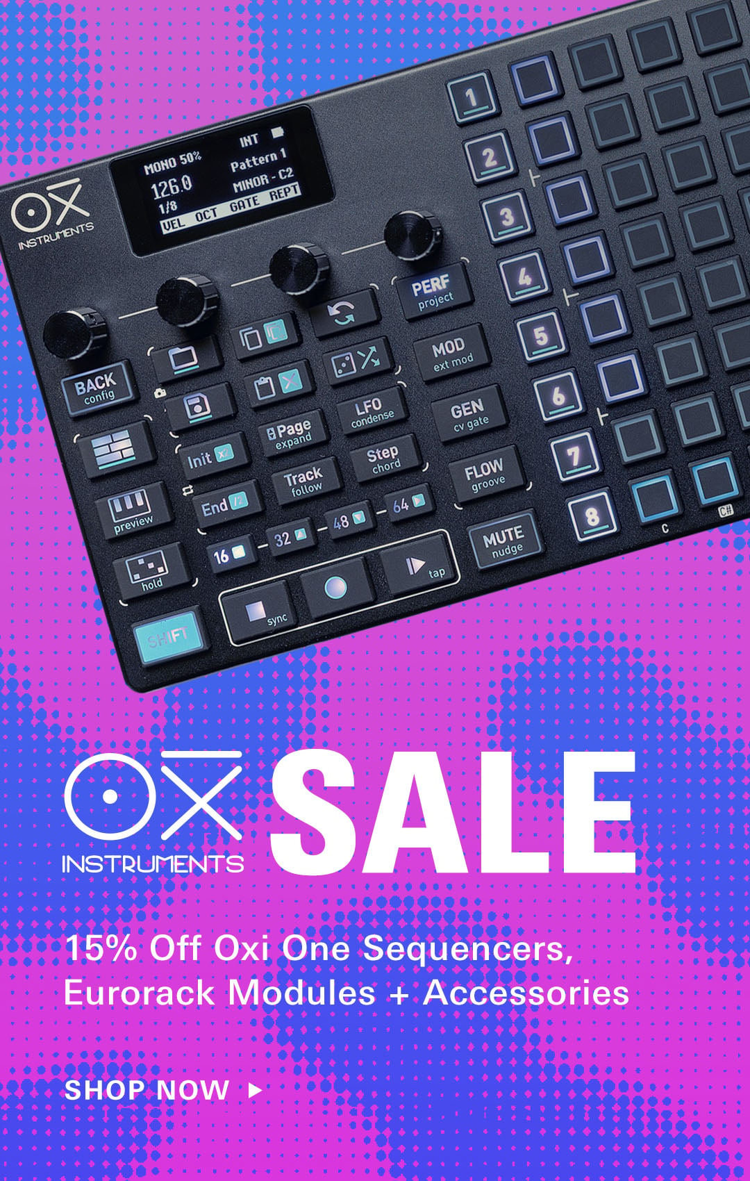 OXI Instruments Gear is On Sale: 15% Off Most In-Stock Items