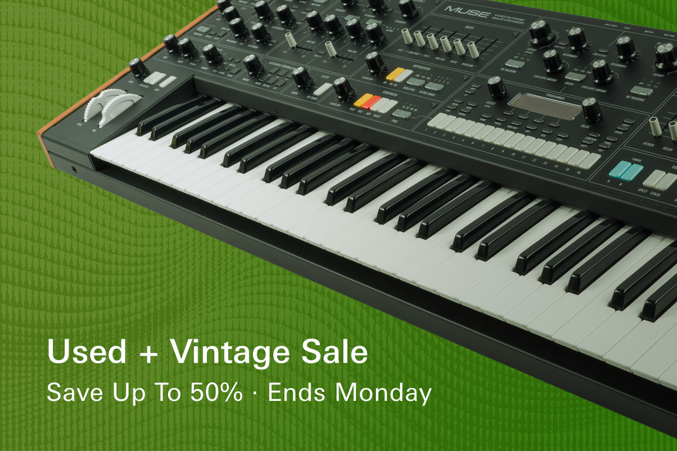 Used + Vintage Gear is On Sale