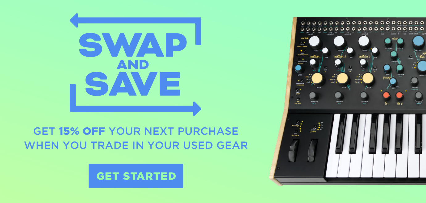Swap and Save! For a limited time, you can get 15% off your next order when you trade in gear with Perfect Circuit. Send in a trade request here to get started!